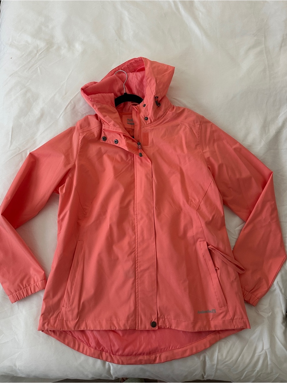 Avalanche Coral Hooded Trench Coat